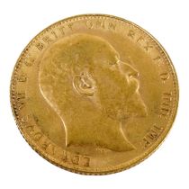 An Edward VII full sovereign - 1910