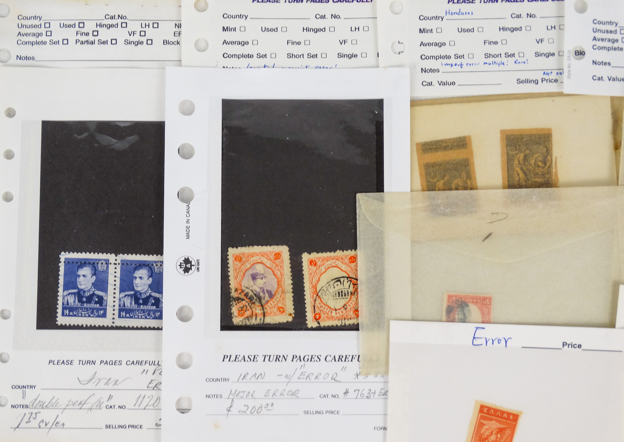 WITHDRAWN - FOREIGN ERROR STAMPS INCLUDING PROOFS ETC (X12) - An interesting selection of errors - Image 4 of 5