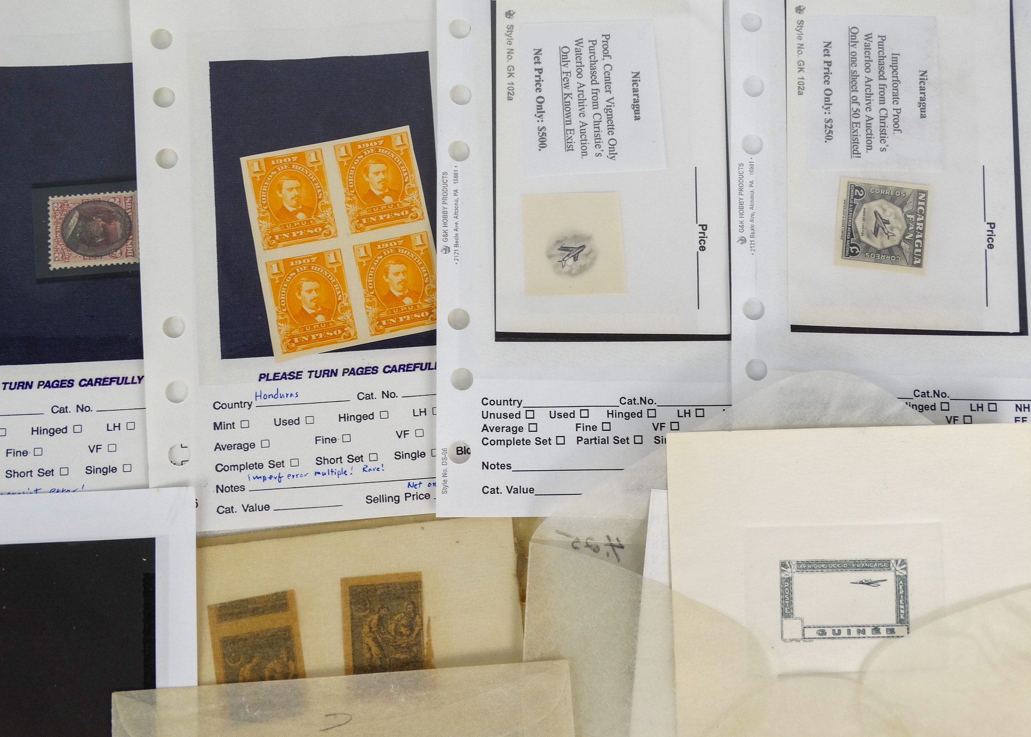 WITHDRAWN - FOREIGN ERROR STAMPS INCLUDING PROOFS ETC (X12) - An interesting selection of errors - Image 5 of 5