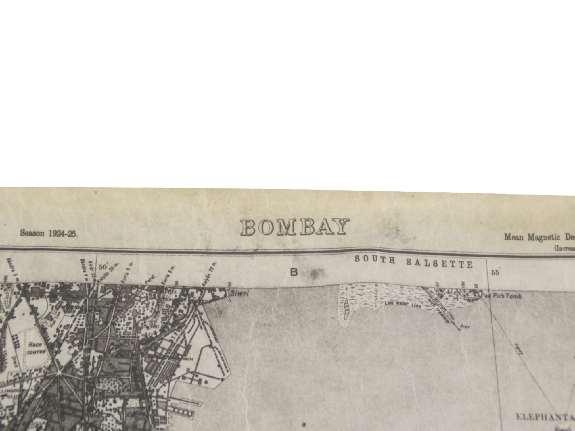 An early 20th century survey map of Calcutta - dated 1925, together with further similar maps of - Image 8 of 11