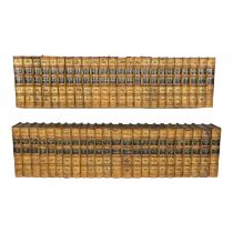 SCOTT Sir Walter, Waverley Novels - Robert Cadell 1830-34, forty-eight volumes, half bound in tan