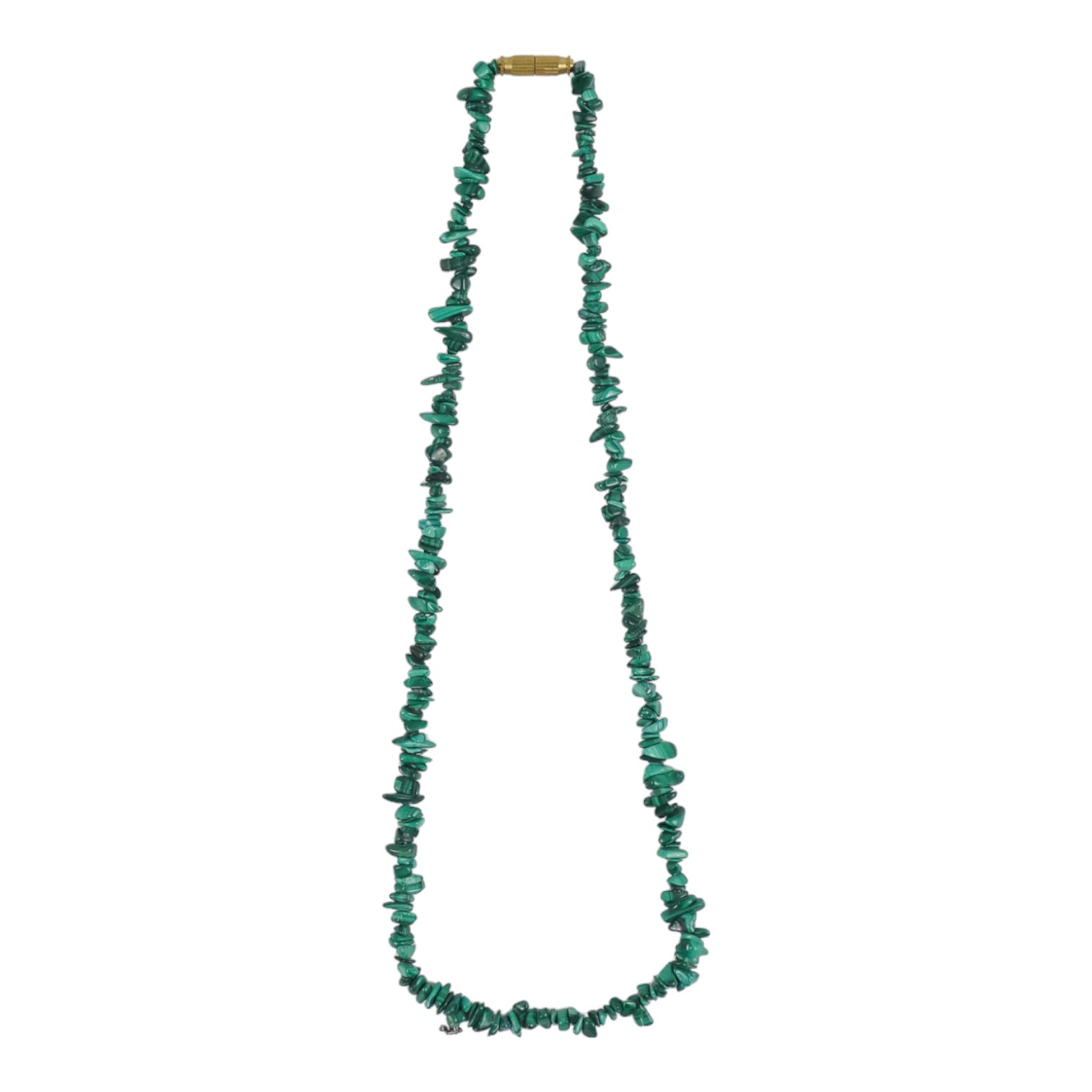 A jadeite necklace.