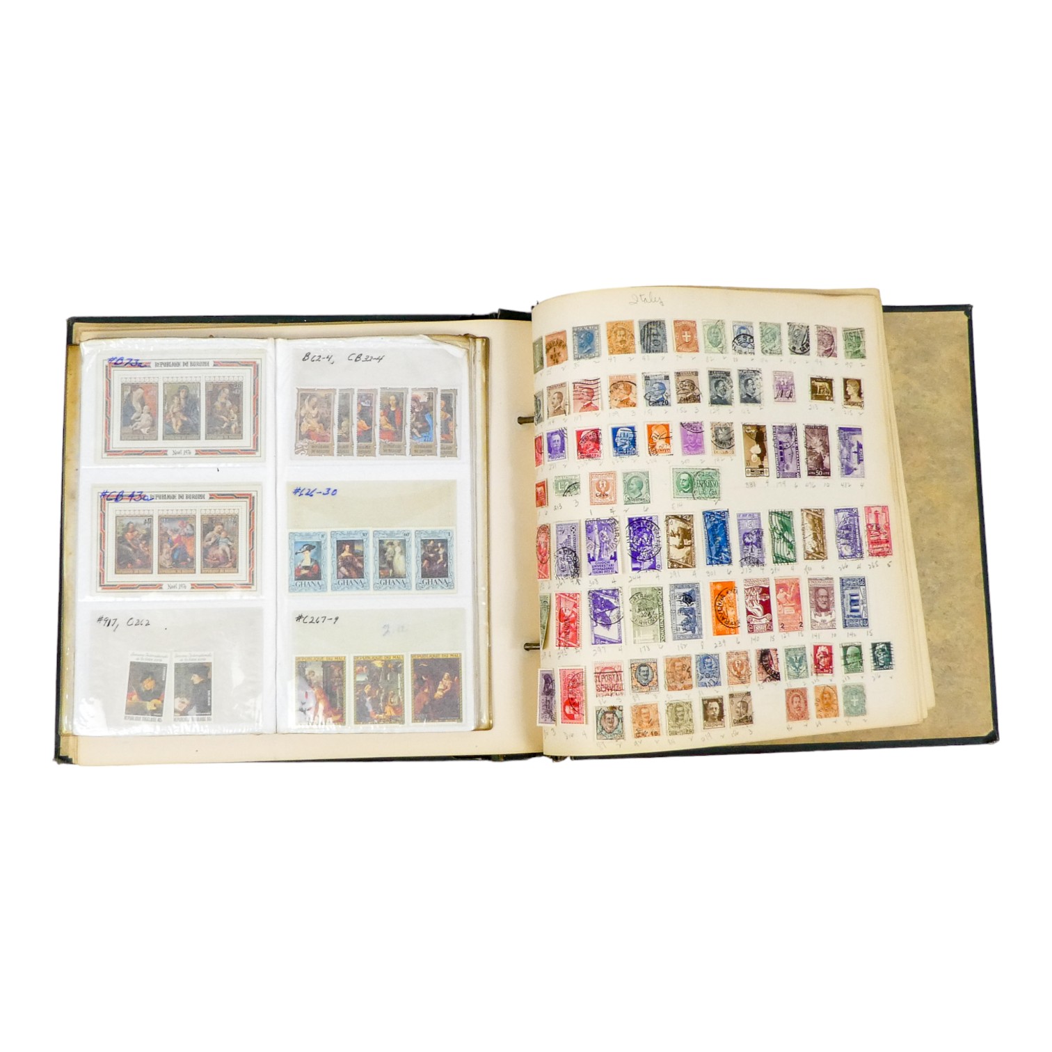 World Stamps in albums, stock cards, loose etc. - A box containing a large quantity of stamps in - Bild 2 aus 2