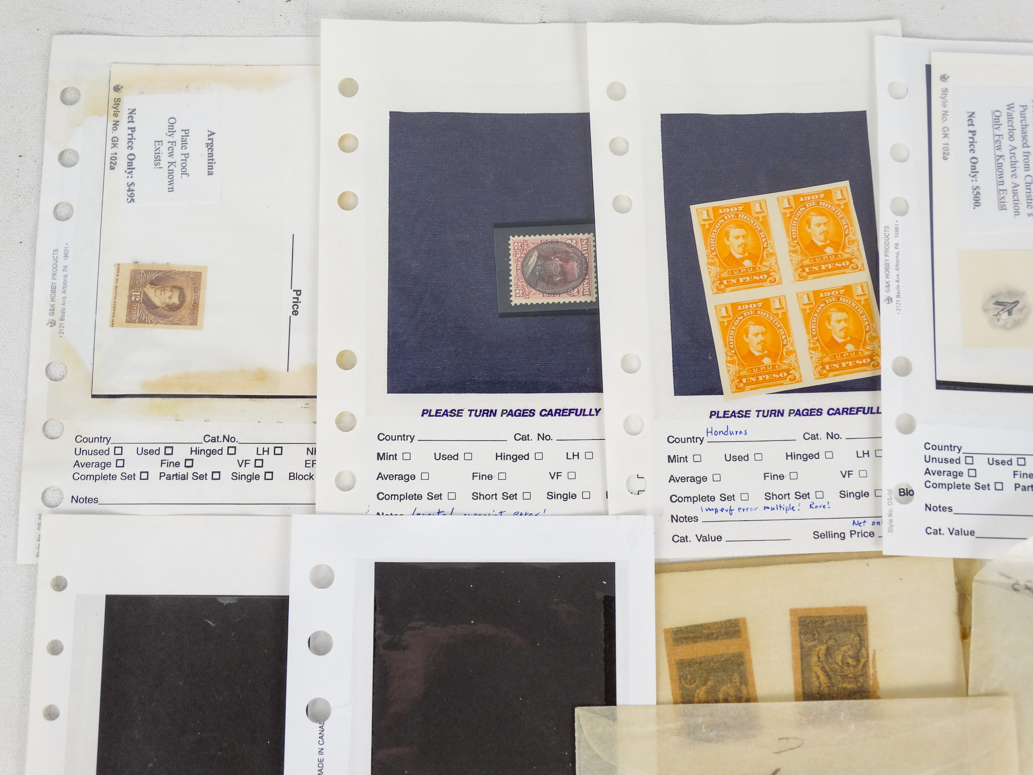 WITHDRAWN - FOREIGN ERROR STAMPS INCLUDING PROOFS ETC (X12) - An interesting selection of errors - Image 2 of 5