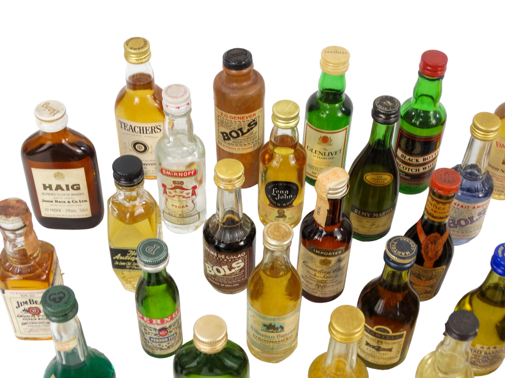 Forty-four miniature bottles of spirits - including some liqueurs. - Image 4 of 7