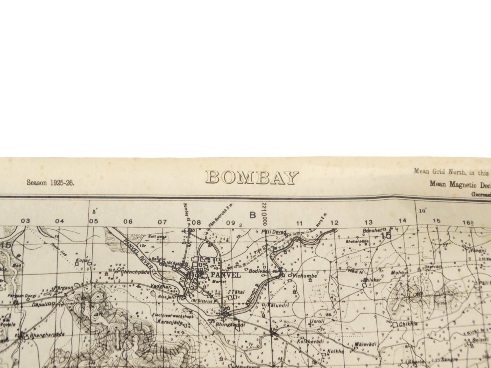 An early 20th century survey map of Calcutta - dated 1925, together with further similar maps of - Image 11 of 11
