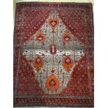 Caucasian carpet with geometric decoration (*)