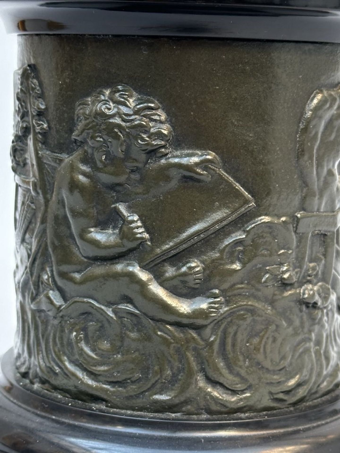 A bronze sculpture (after Giambologna) 'musician' - Image 6 of 9