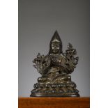 A Buddhist bronze 'Tsongkhapa', China 18th century