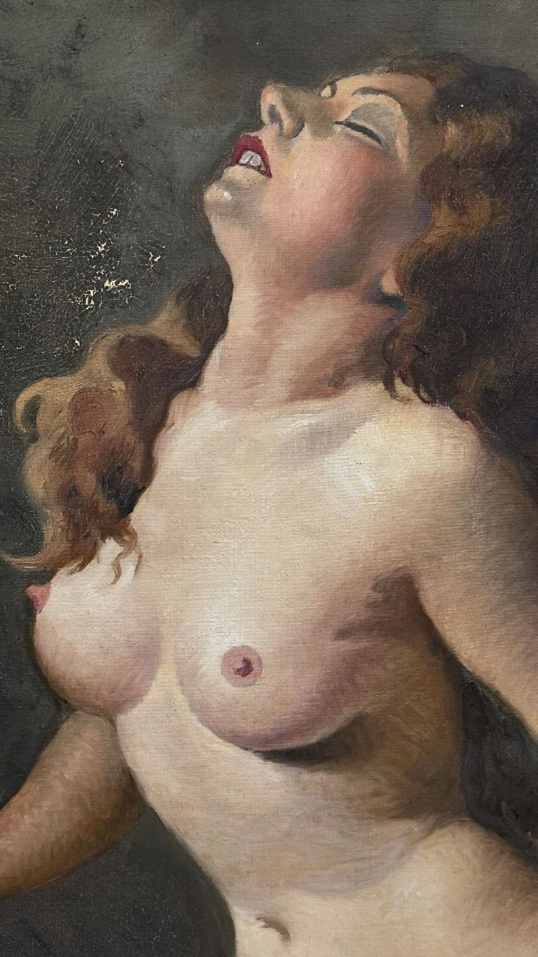 Miklós Mihalovits: painting (o/c) 'female nude' (*) - Image 3 of 6