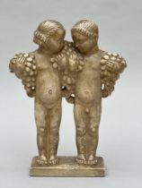 Geo Verbanck, plaster statue 'children'