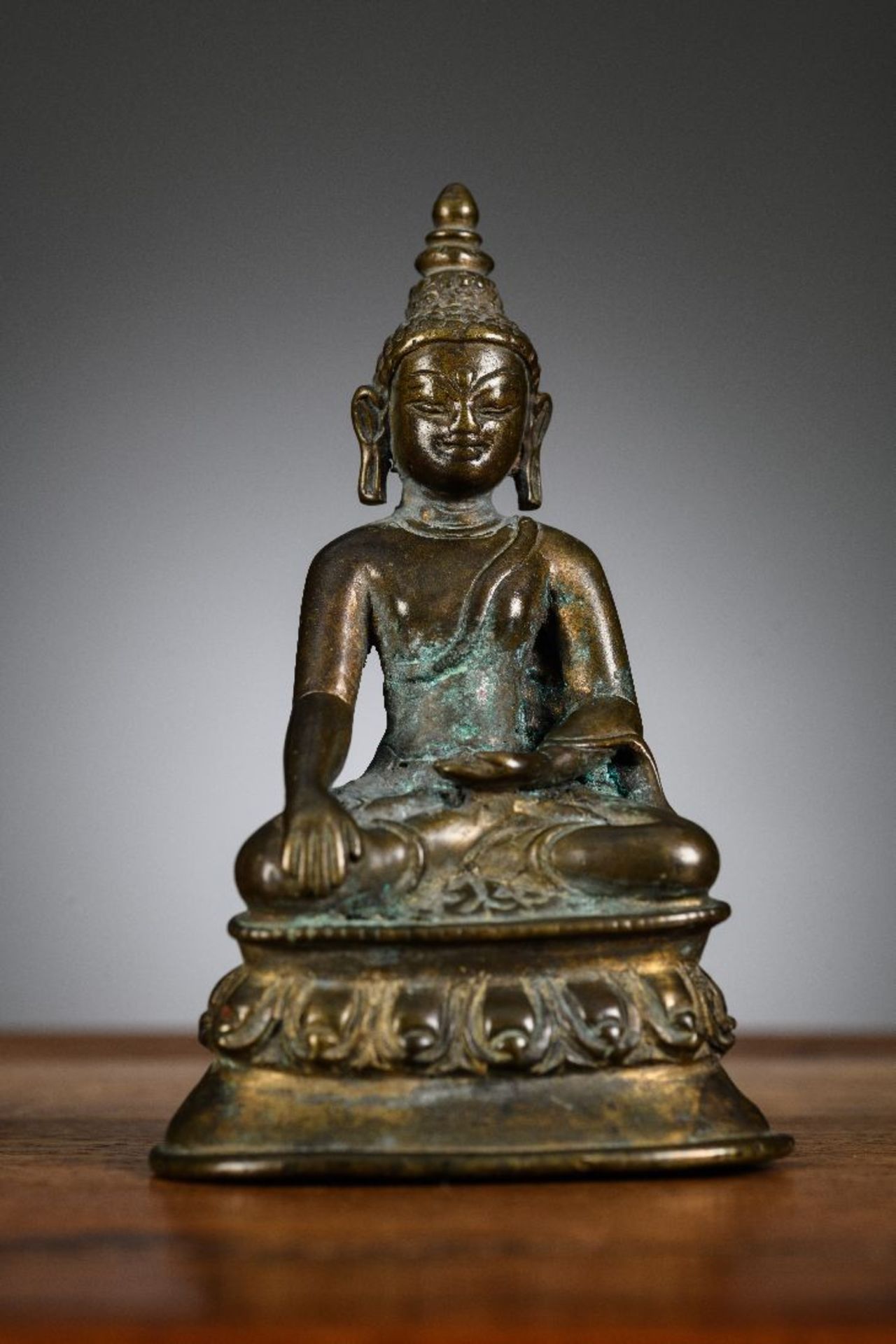 Tibetan statue in bronze 'Buddha', 13th - 14th century