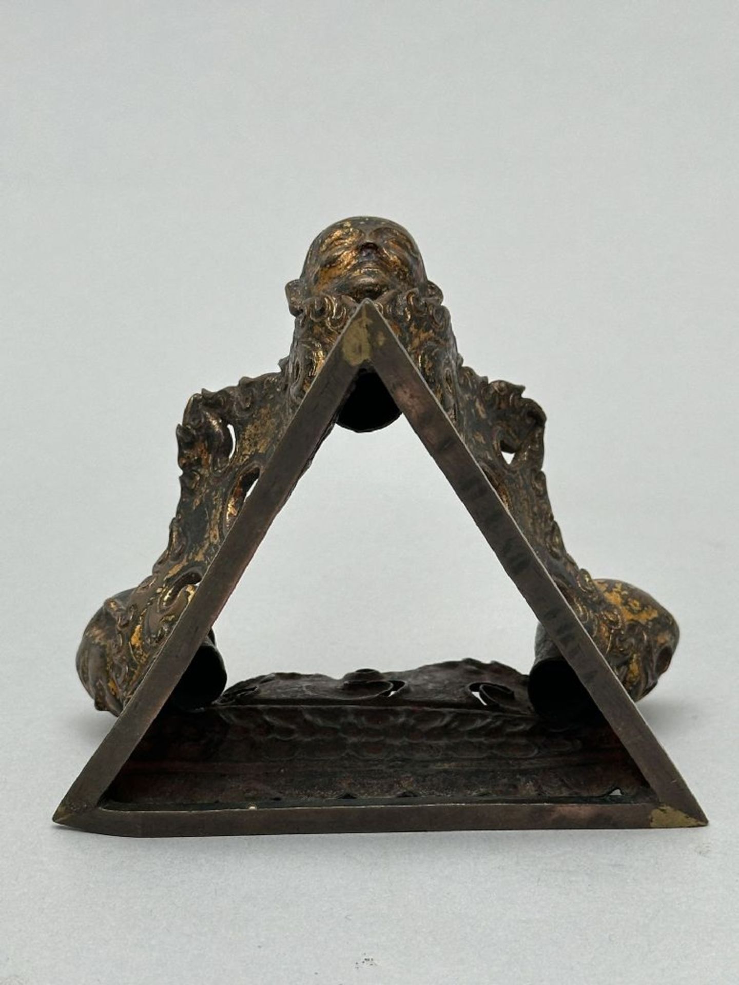 Kapala holder in lacquered metal, Tibet 18th century - Image 7 of 9