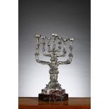 Salvador Dali: bronze candlestick 'Menorah'