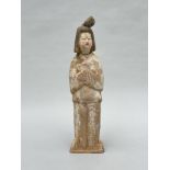 Terracotta statue 'fat lady', Tang dynasty (*)