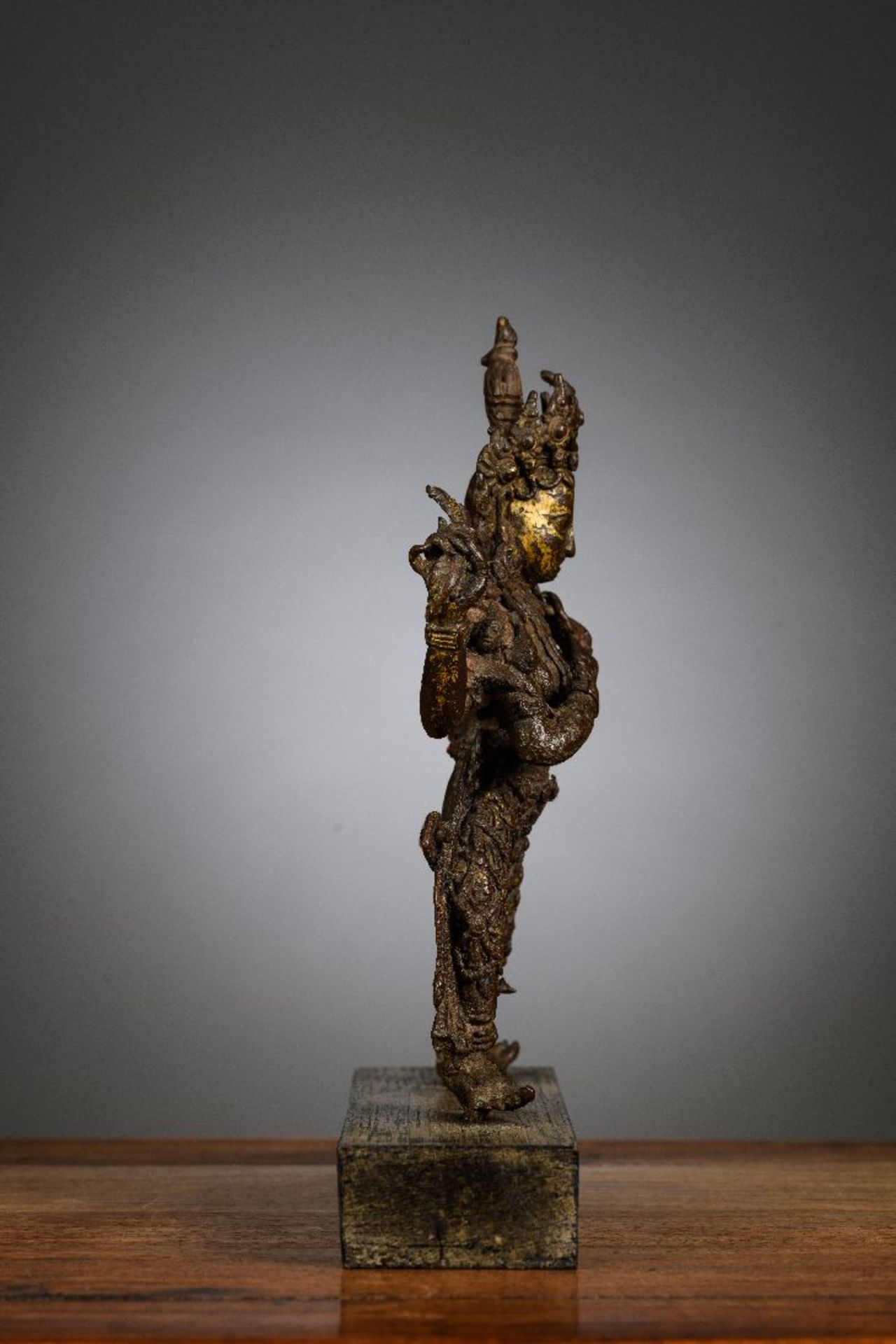 Nepalese statue in bronze 'Kumari', 17th - 18th century - Image 5 of 9