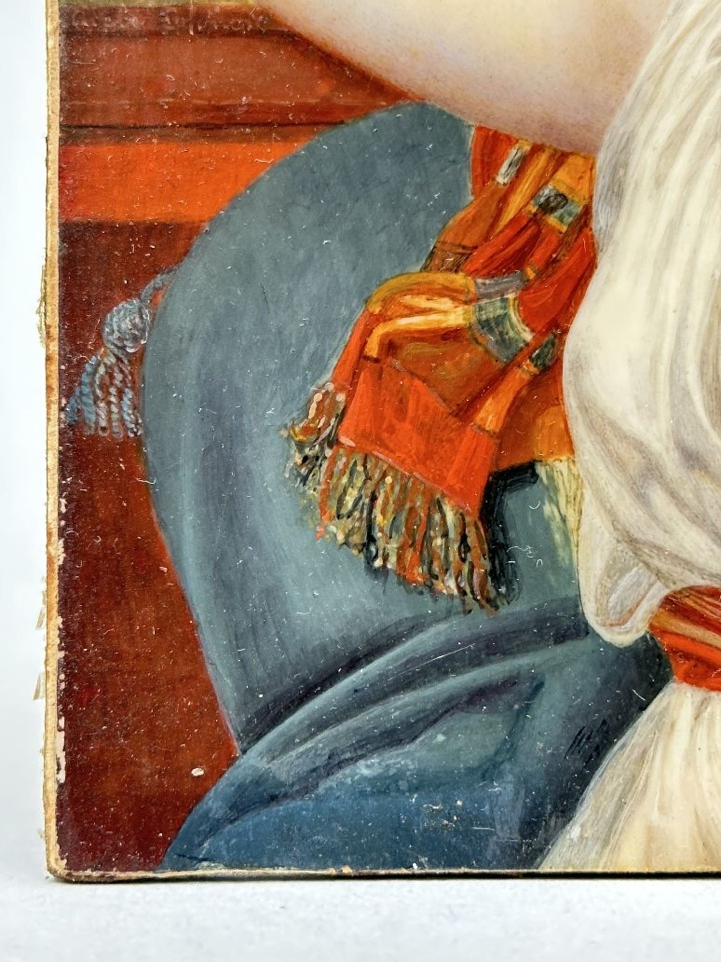 Adèle Lohner: miniature: (o/p) 'lady with turban' (*) - Image 6 of 8