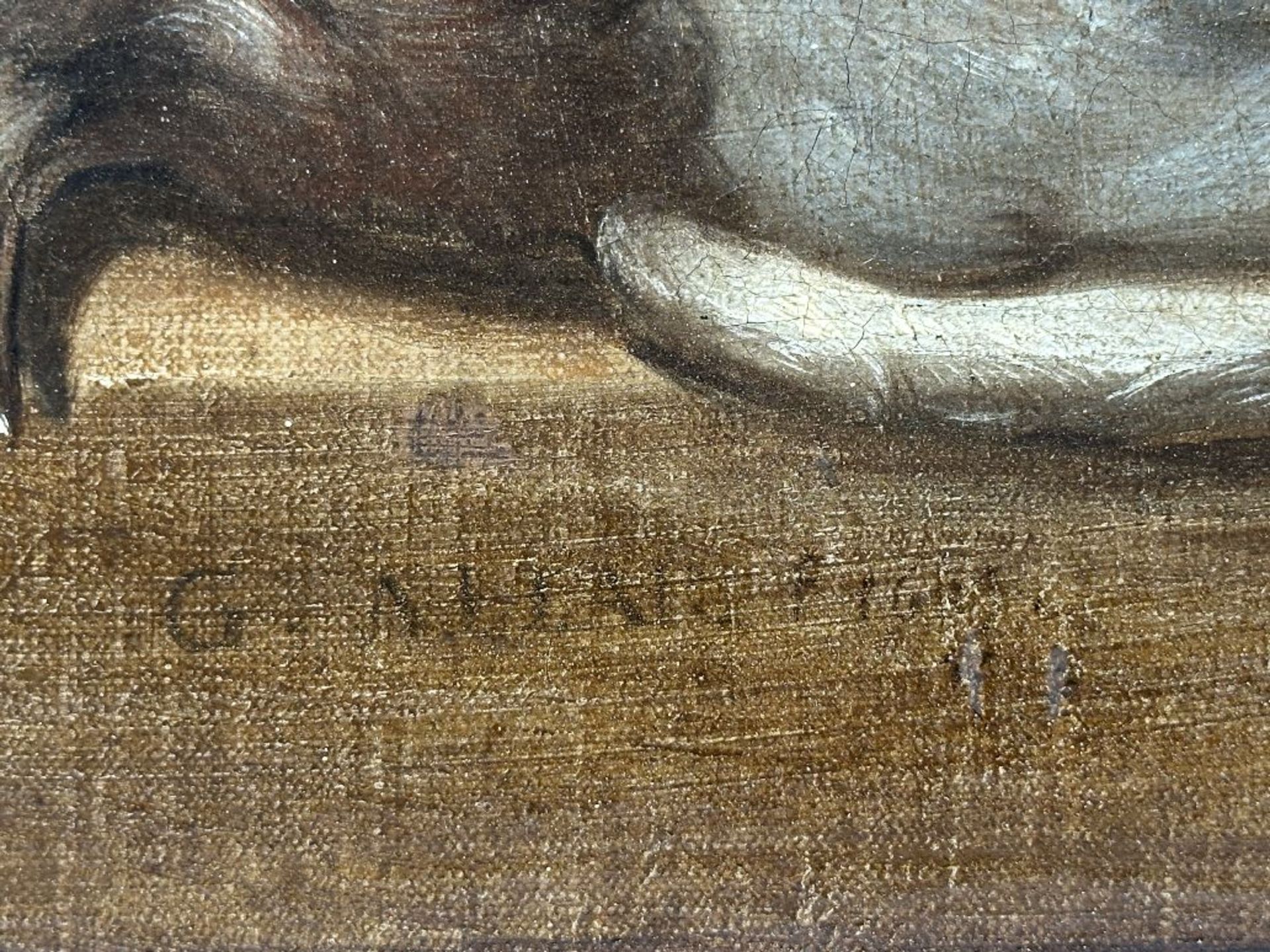 G. Allard (17th century): painting (o/c) 'still life with wildlife' - Image 5 of 9