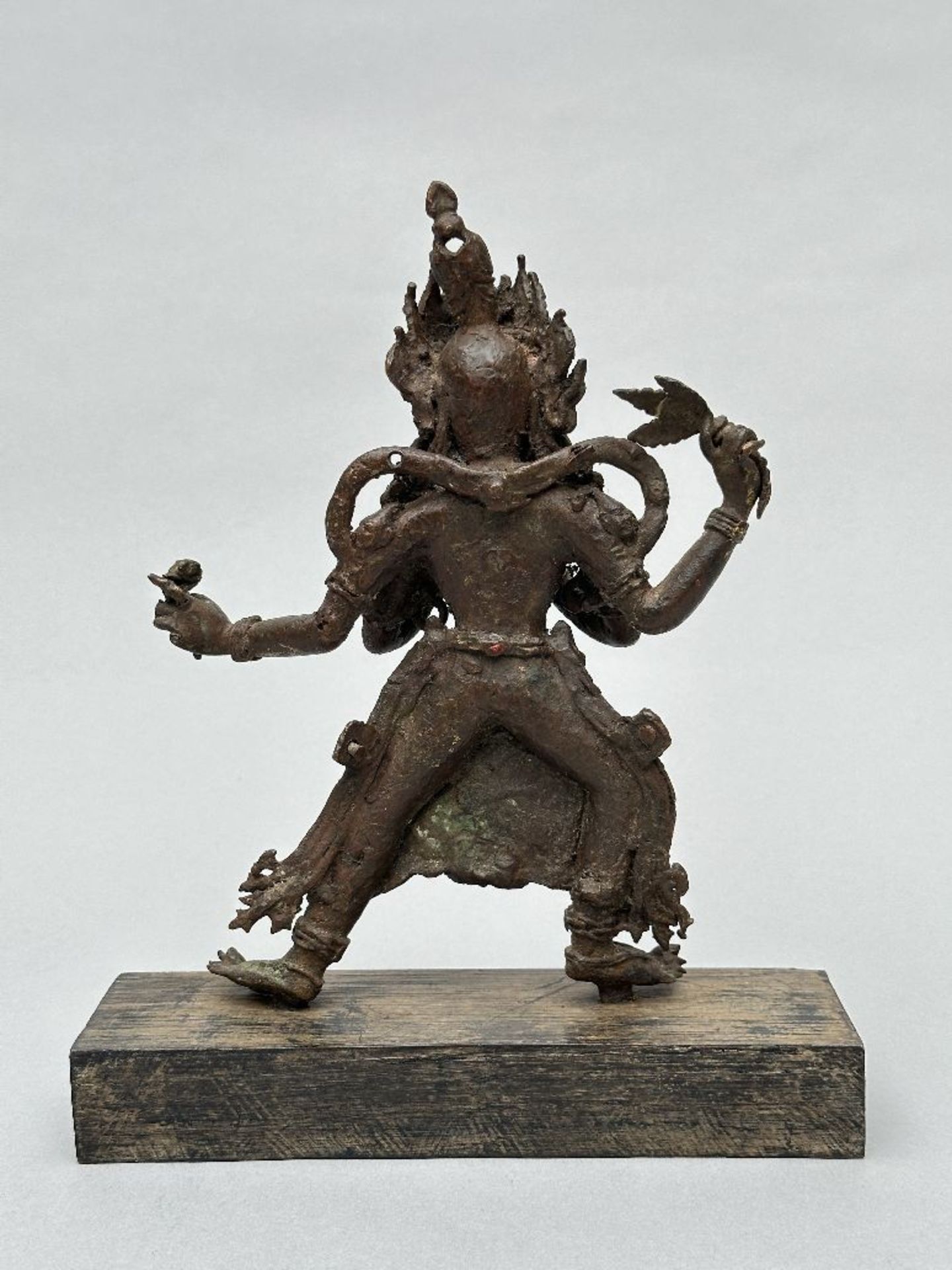 Nepalese statue in bronze 'Kumari', 17th - 18th century - Image 9 of 9