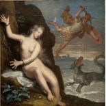Gerard Hoet (17th - 18th century): painting (o/c) 'Perseus saving Andromeda' (*)
