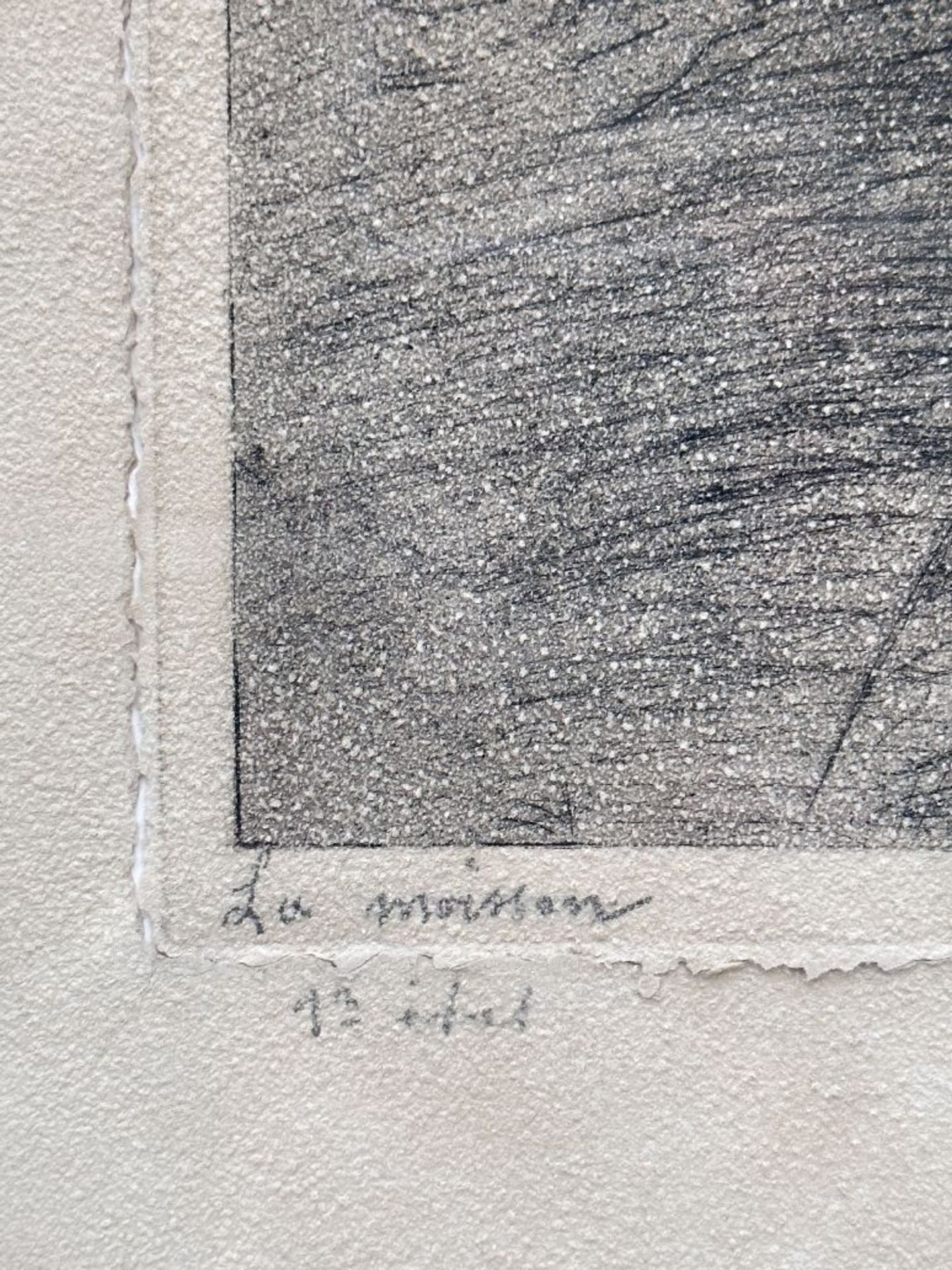 Jules De Bruycker: etching 'la moisson' (*) - Image 4 of 5