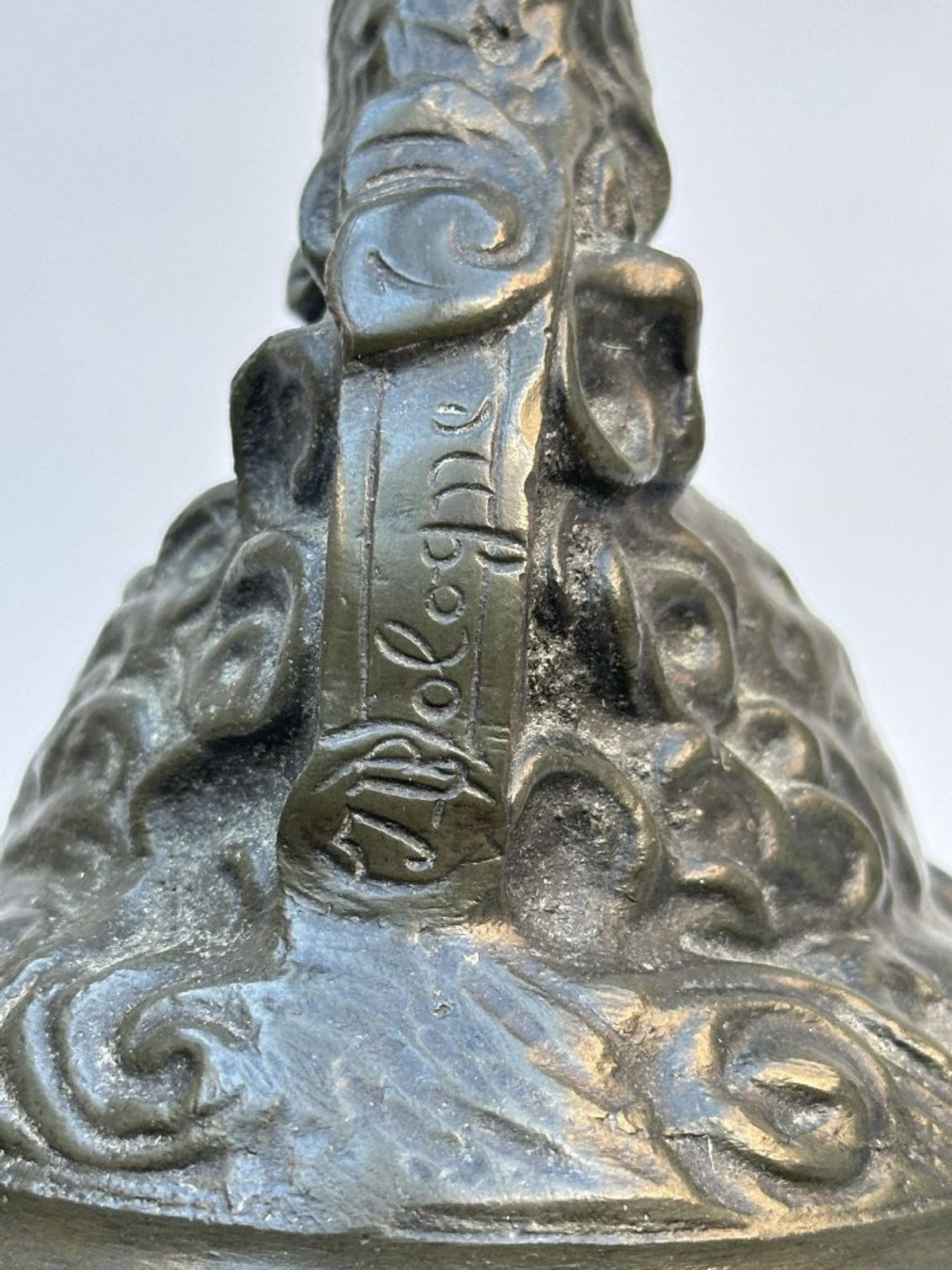 A bronze sculpture (after Giambologna) 'musician' - Image 5 of 9