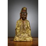 Chinese bronze statue 'Guanyin', Ming Dynasty