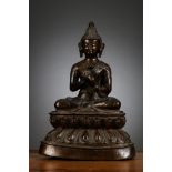 Large Buddha statue, Tibet 18th - 19th century