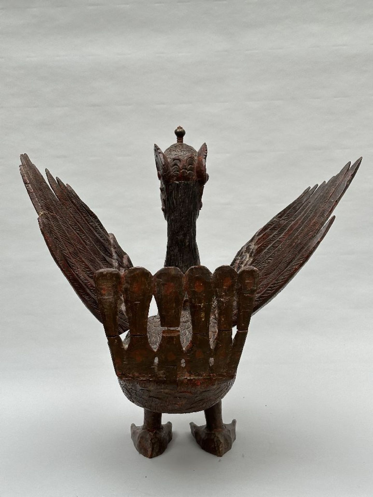 A large wooden sculpture 'Garuda', Indonesia (*) - Image 4 of 8