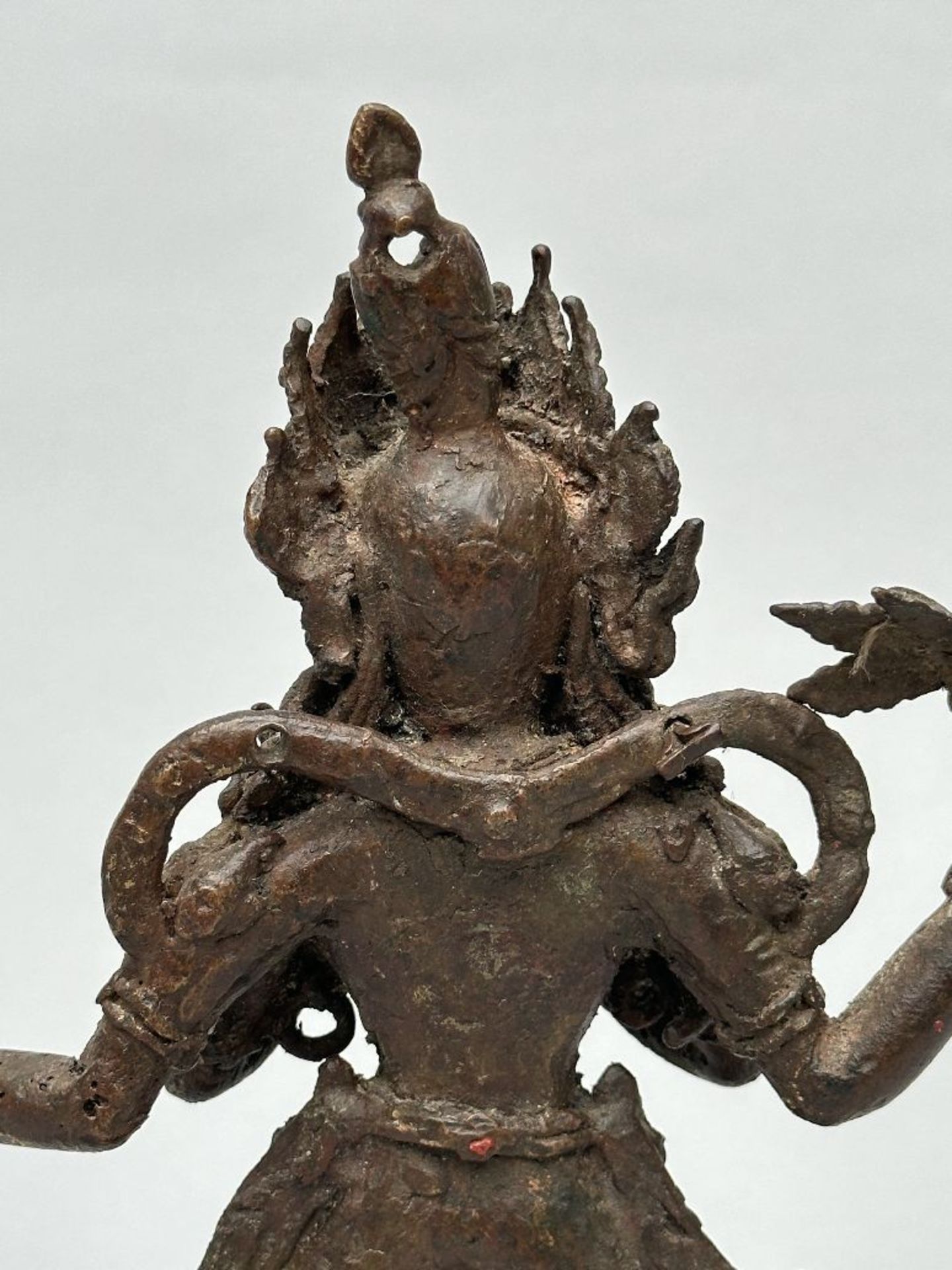 Nepalese statue in bronze 'Kumari', 17th - 18th century - Image 7 of 9