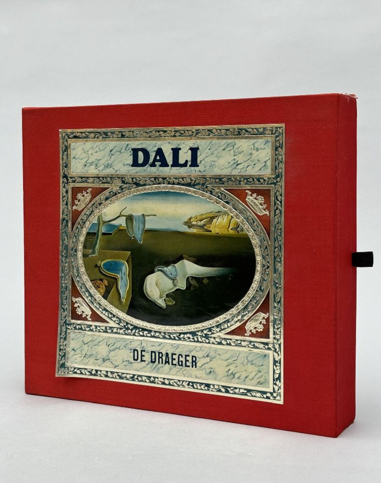 Salvador Dalí: 'The Draeger' book with bronzen medal and posters No. 244