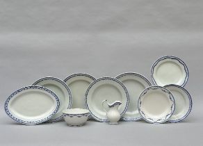 Collection of Tournai porcelain (10 pieces)