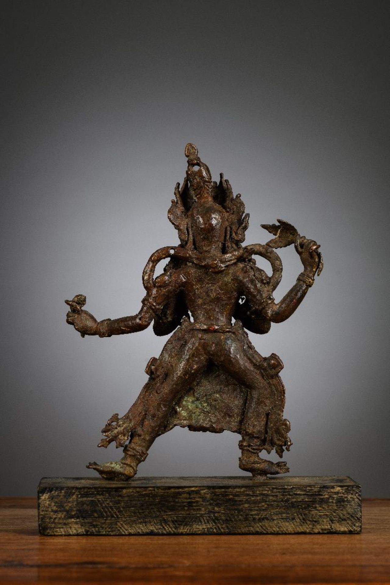 Nepalese statue in bronze 'Kumari', 17th - 18th century - Image 4 of 9