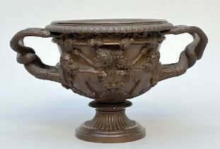 A bronze vase, 'Warwick' type