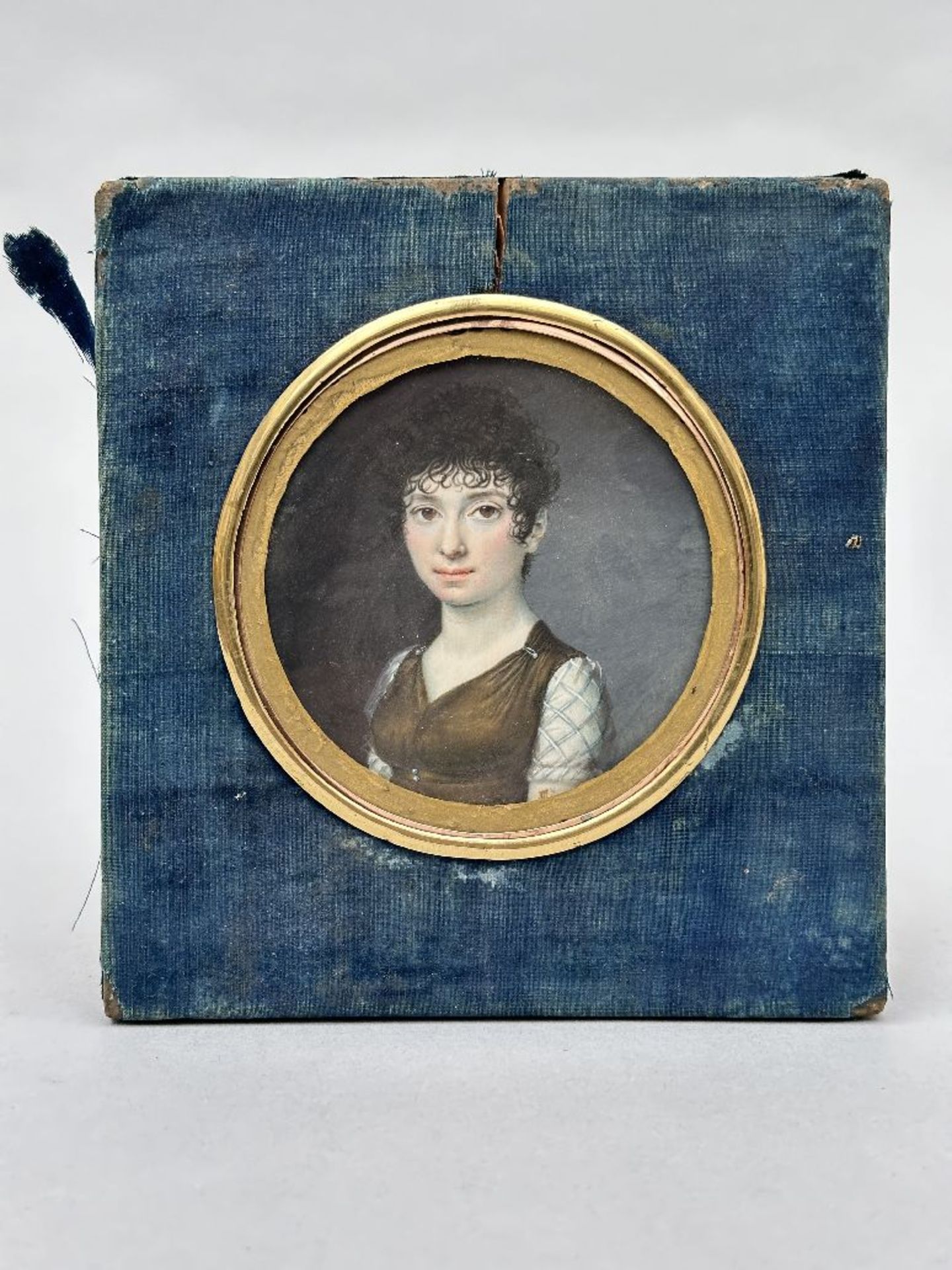 Miniature: portrait of probably 'Portrait of the baroness de Biquilley, named Caroline de Seroux' (* - Image 4 of 5