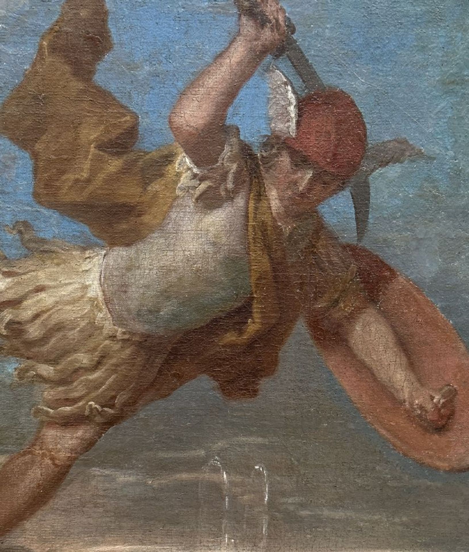 Gerard Hoet (17th - 18th century): painting (o/c) 'Perseus saving Andromeda' (*) - Image 5 of 7