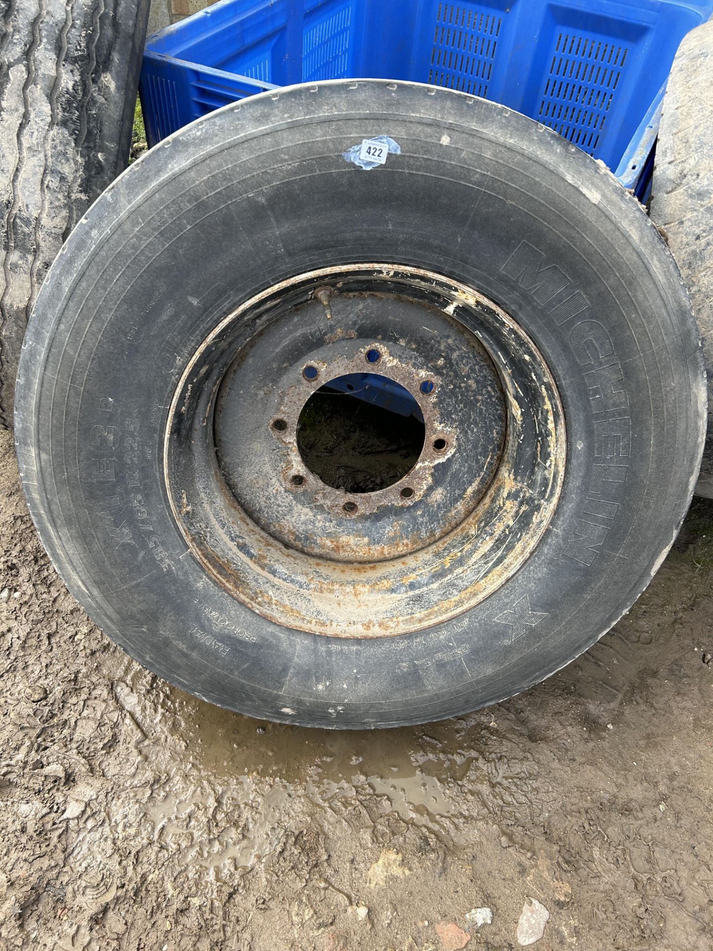 MICHELIN 385/65 R22.5 trailer wheel and tyre 