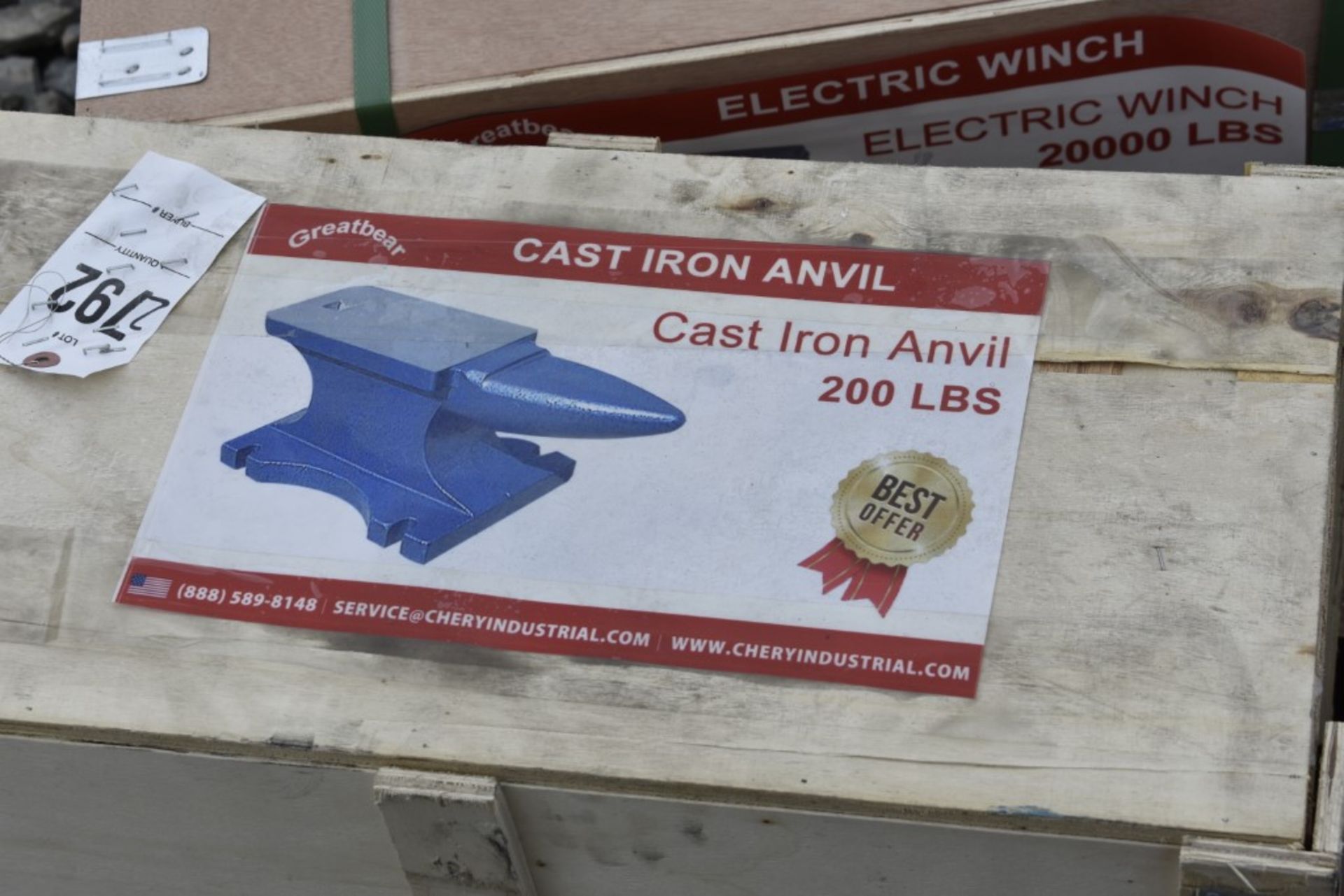 Great Bear Cast Iron 200lb Anvil - Image 3 of 4
