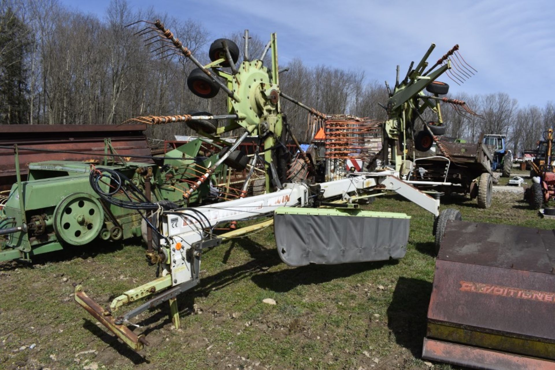 Claas Liner 1550 Twin Double Rotary Rake