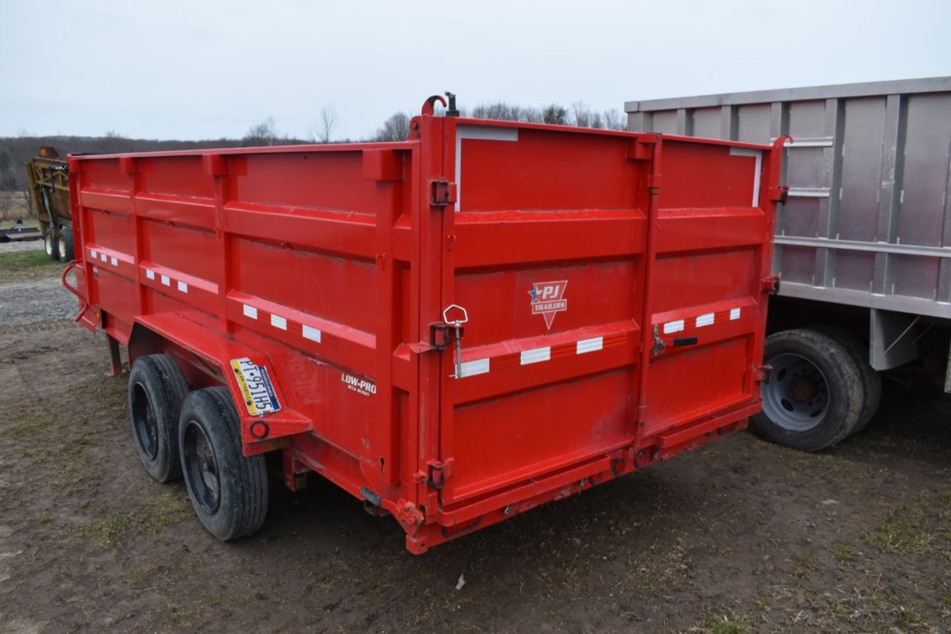 2020 PJ Trailers 16' x 7' Gooseneck Dump Trailer - Image 7 of 22