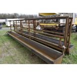 24' x 68" Heavy Duty Corral Panel With Bunk Feeder