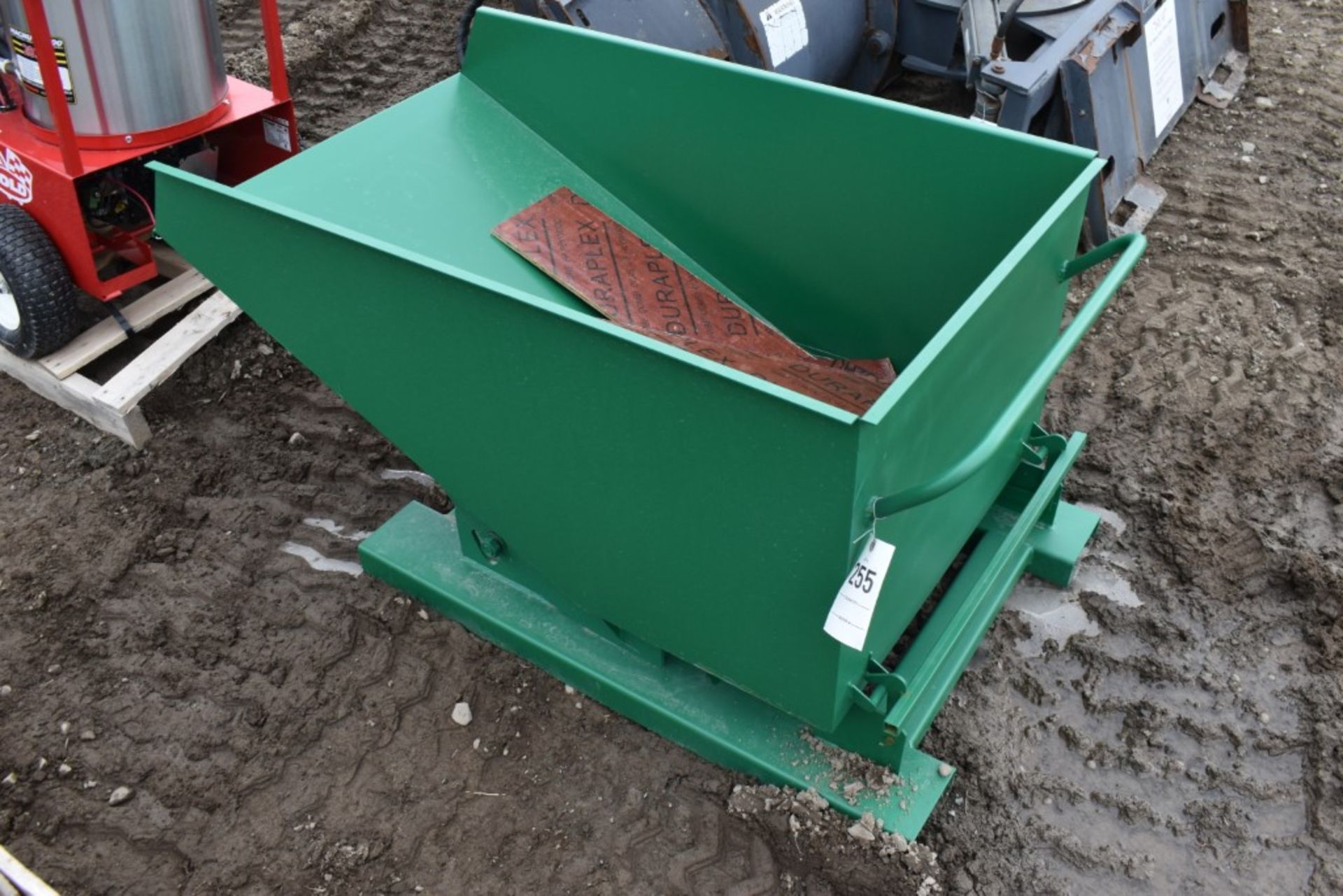 New Fork Mounted Self-Tipping Mini-Dumpster - Bild 2 aus 2