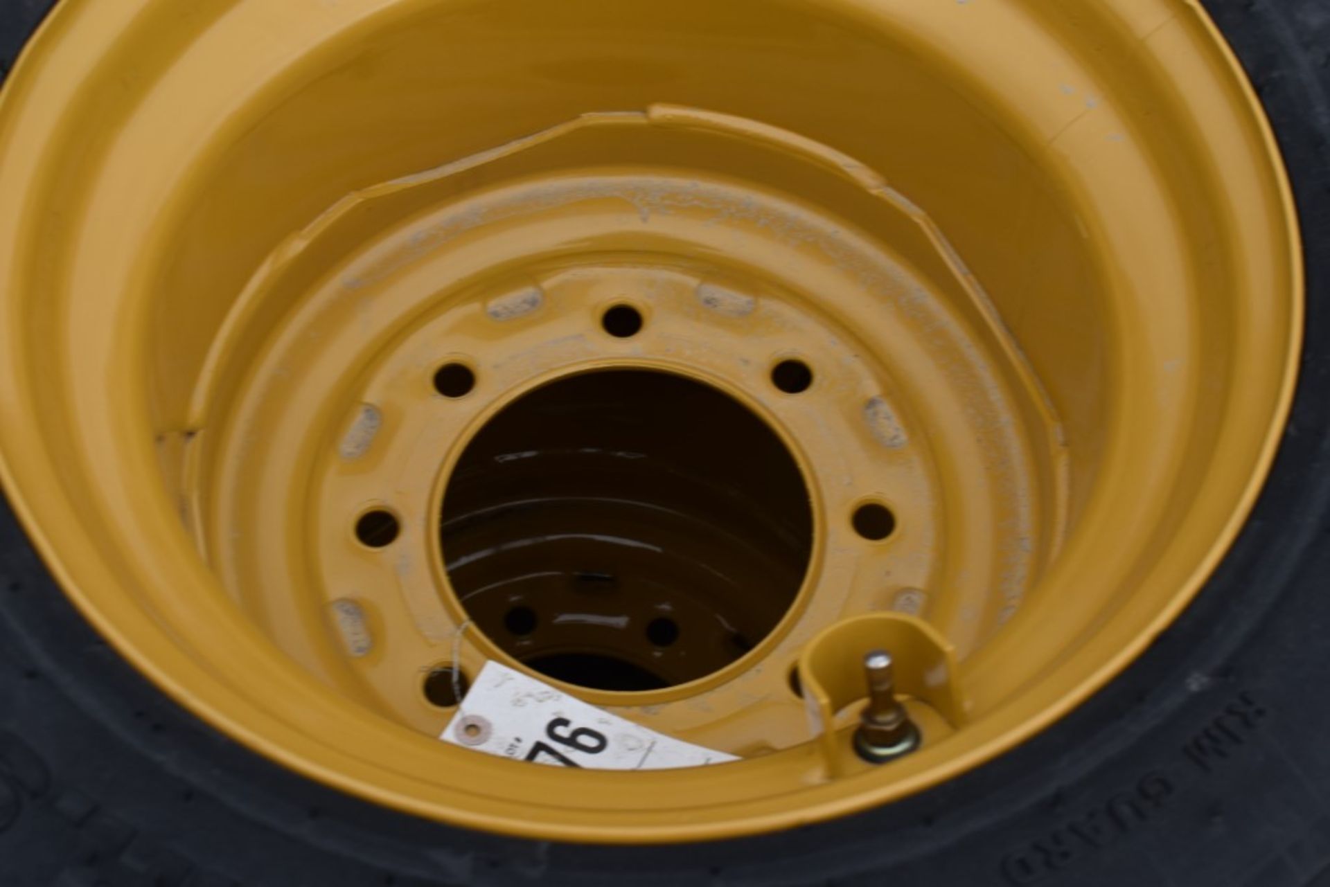 Set of 4 New Forerunner 12-16.5 Skid Steer Tires on 8 Lug Rims - Image 2 of 2