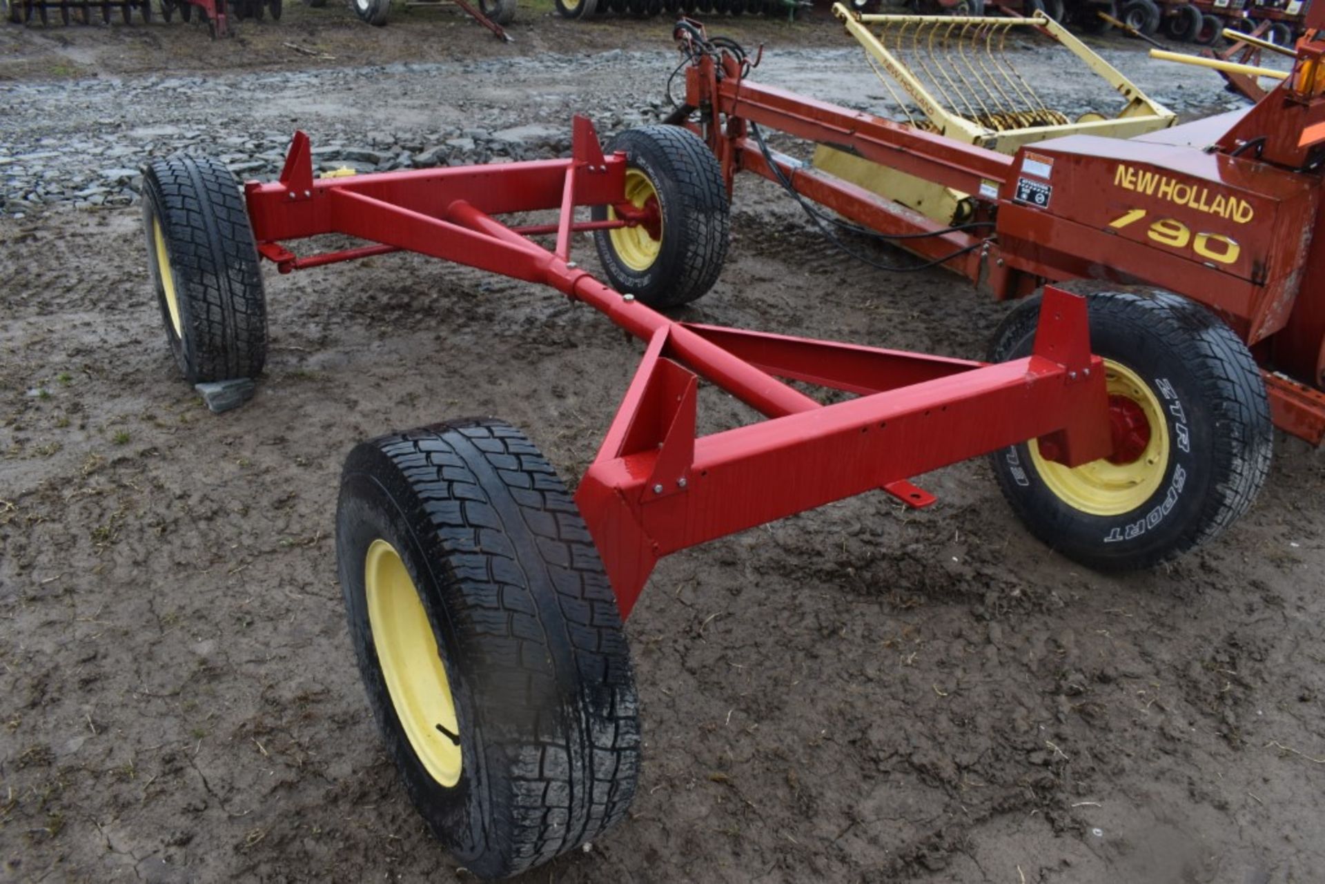 Single Axle Running gear with Sliding Ton - Image 13 of 14