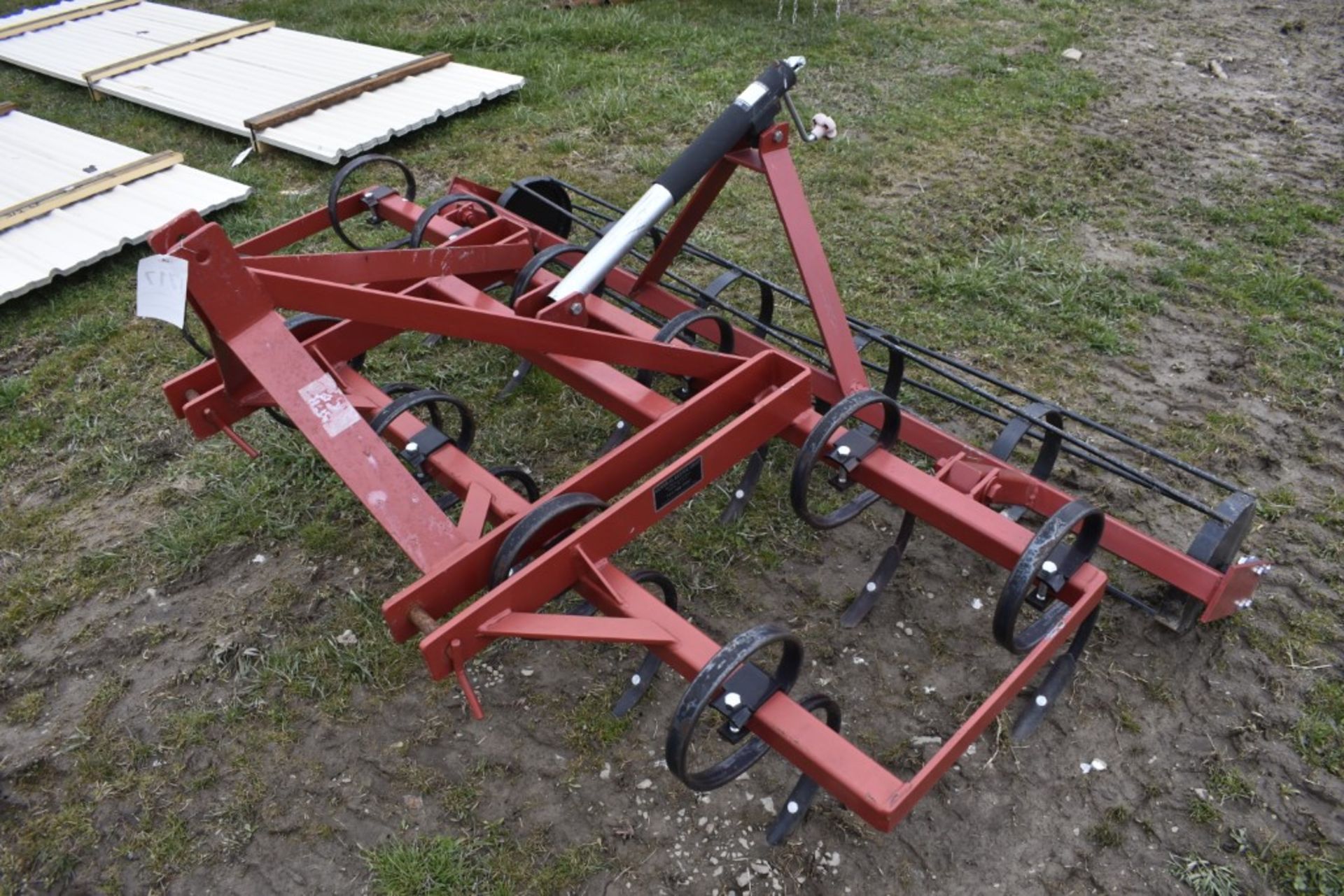 3 Point 78" S Tine Cultivator with Roller
