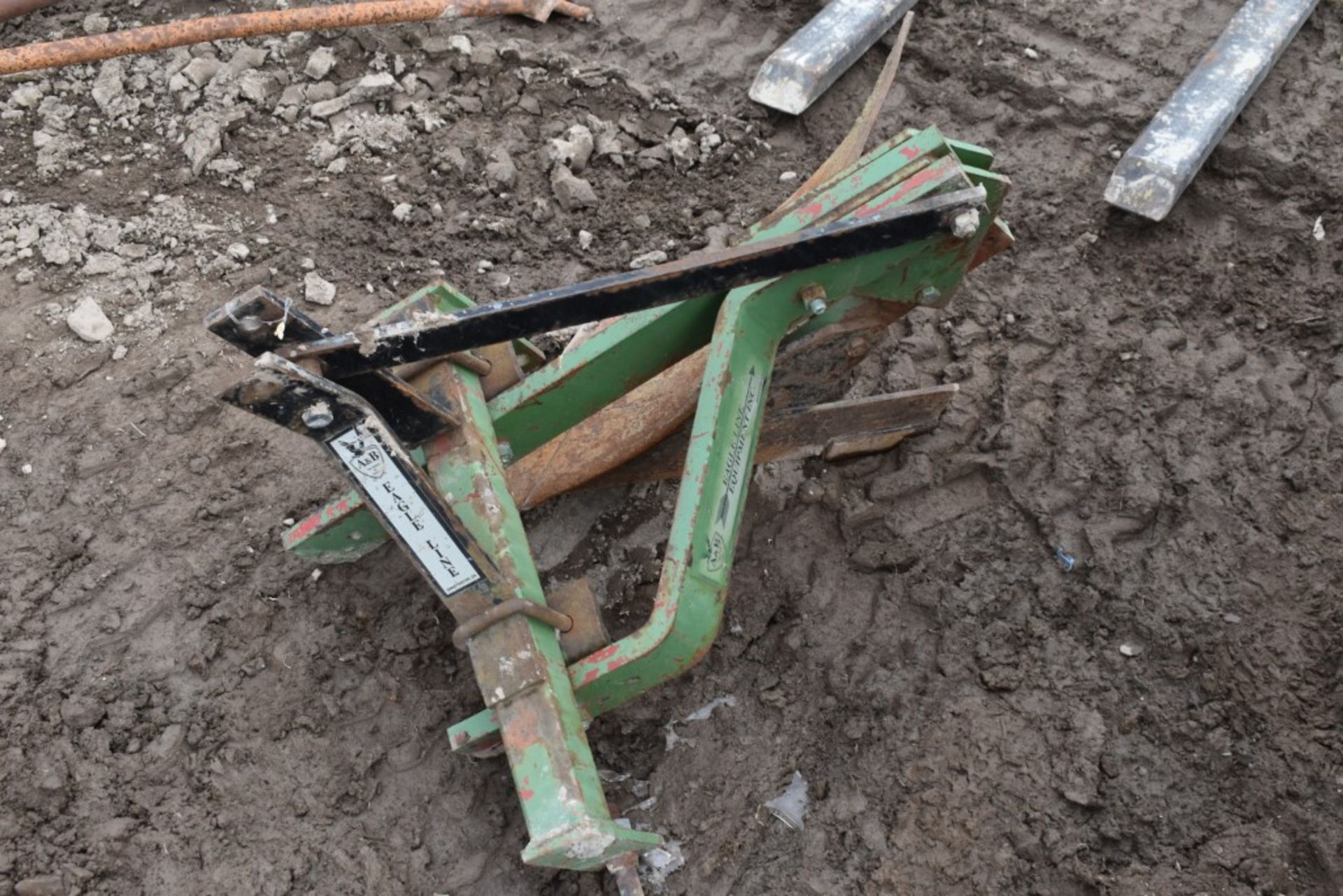 A & B Eagle Line 3 Point One Bottom Plow