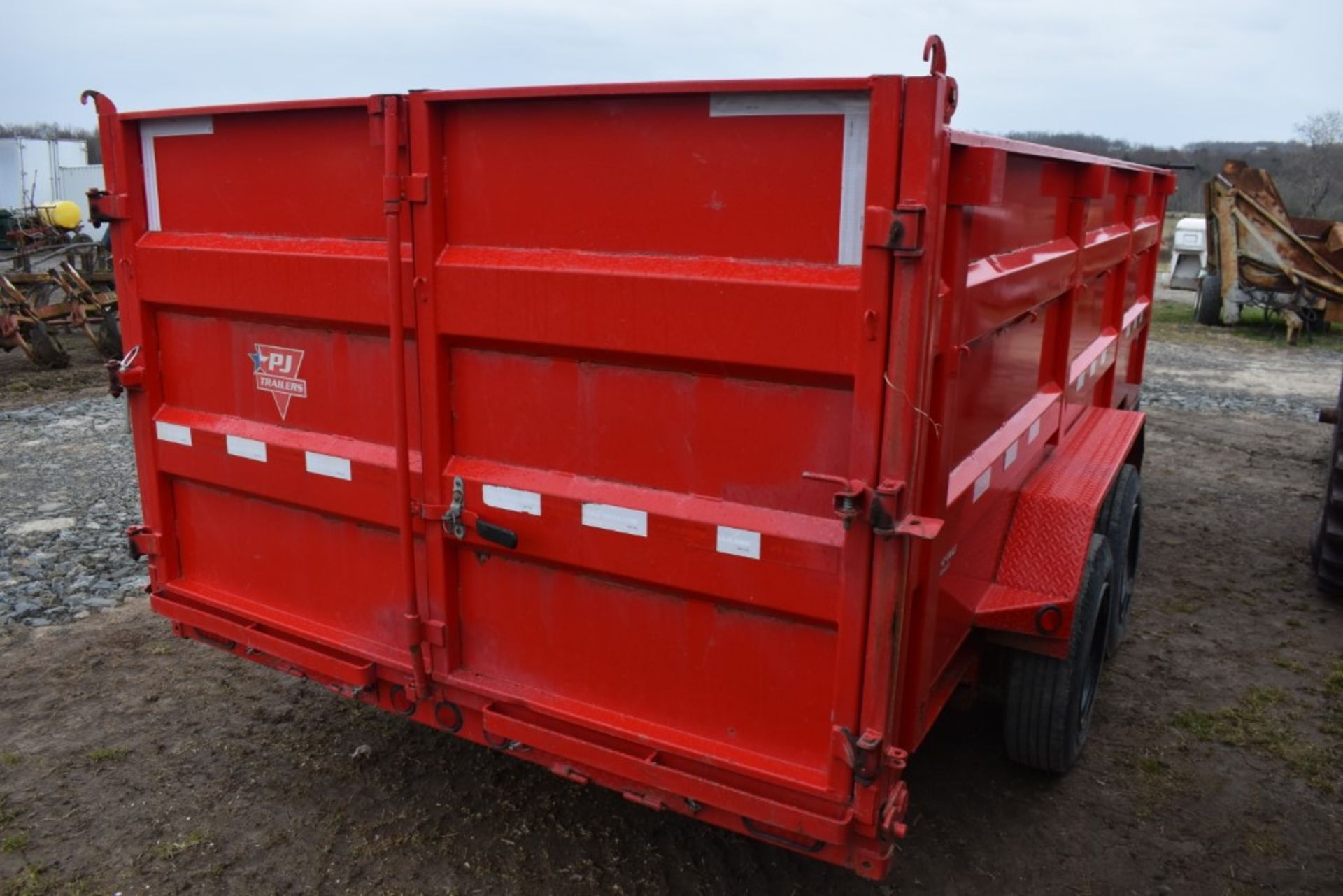 2020 PJ Trailers 16' x 7' Gooseneck Dump Trailer - Image 5 of 22