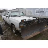 1989 Dodge Ram Plow Truck