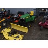 John Deere 425 Lawn Tractor with Snow Plow