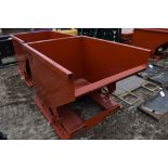 New KC Fork Mounted Self Tipping Dumpster